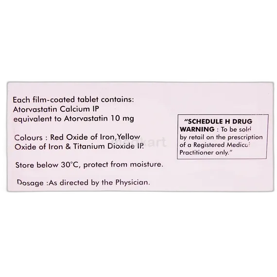 astin 10mg tablet 10's